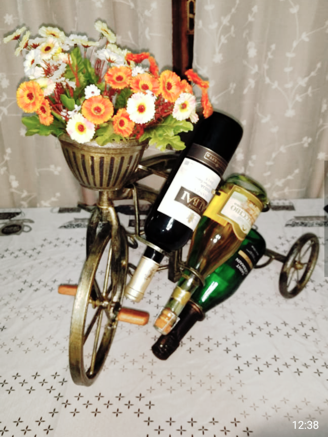 BICICLETA PORTA VINHOS IRON BICICLETA PORTA VINHOS IRON