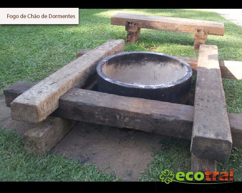 FOGO DE CHÃO EM DORMENTES RÚSTICOS FOGO DE CHÃO EM DORMENTES RÚSTICOS